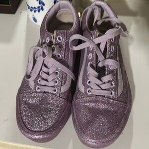 Purple Glitter Women’s Vans